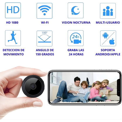 A9 MINI CAMARA DE SEGURIDAD WIFI A9..