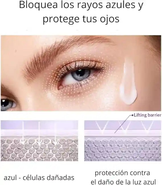 CQK® Crema Contorno de Ojos - Antiarrugas, Ojeras y Líneas de Expresión